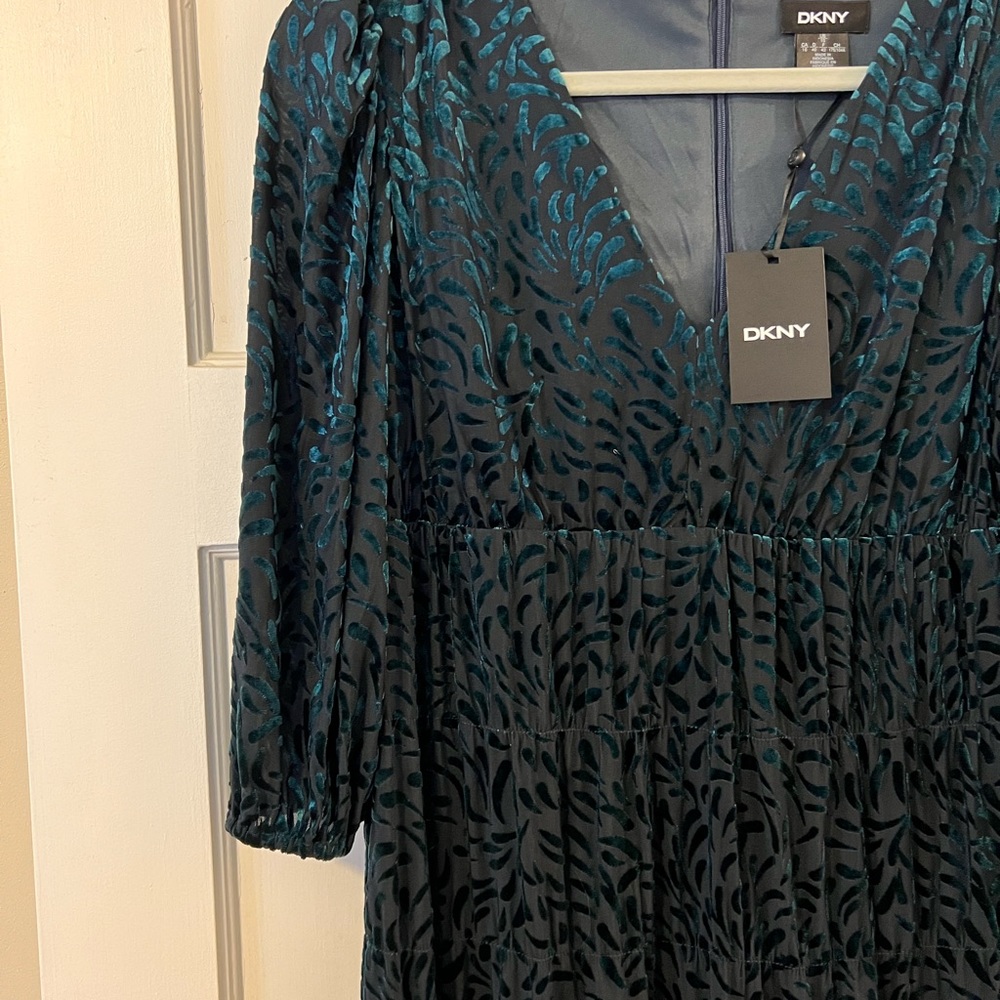 DKNY Hunter Green Dress